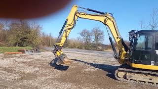 Caterpillar Gravemaskine Caterpillar 308D CR midigraafmachine | Foto 4 - Machineryline