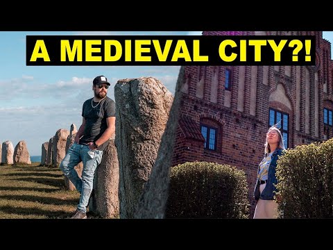 What Is a Medieval City Really Like? Ystad Sweden (4K)