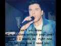 Auryn - Better than me (Letra + imágenes) 