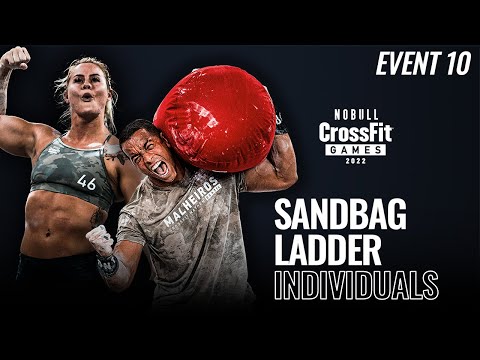 Event 10, Sandbag Ladder—2022 NOBULL CrossFit Games