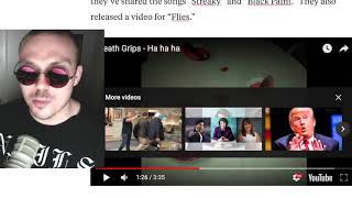 Anthony Fantano reacts to Death Grips!