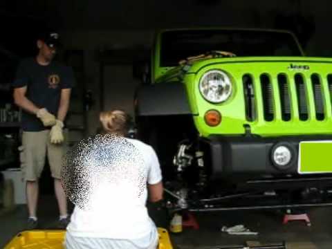 Nitro Sleeve Install in Jeep JK Dana 44