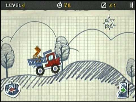 Doodle Truck iPhone/iPod Gameplay Video - The Game Trail
