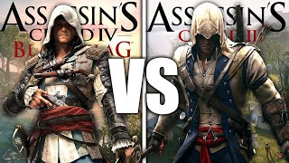 Assassin&#39;s Creed Black Flag vs Assassin&#39;s Creed 3 Remastered | WHICH GAME IS BETTER?
