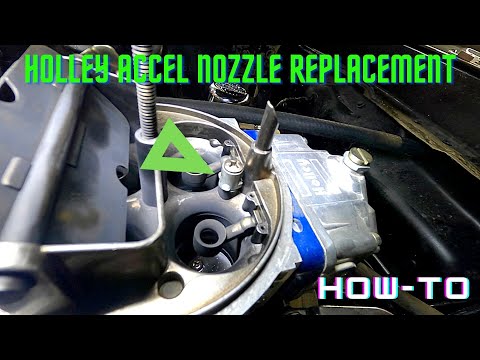 How to Replace the Accelerator Pump Nozzles on a Holley Double Pumper