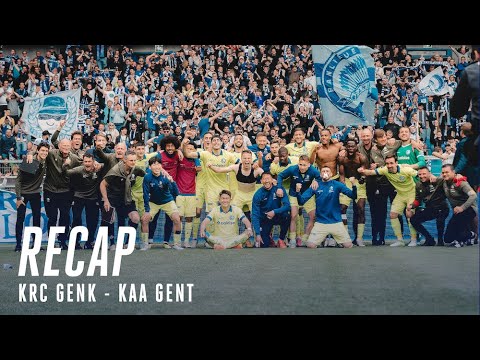 ⏮️ Recap KRC Genk - KAA Gent (barrageduel 🇪🇺)