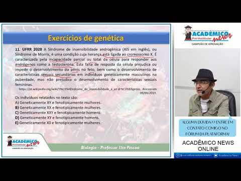 QUESTÃO DE GENÉTICA DA UFRR 2020