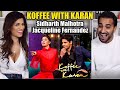 KOFFEE WITH KARAN Jacqueline Fernandez Sidharth Malhotra Rapid Fire Round REACTION