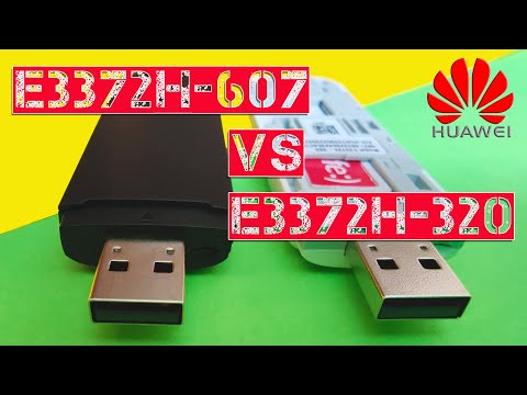 4G USB модем Huawei E3372h-607 LTE 150 Мбит/с все + 2 антенны - фото 1 - id-p3110027193