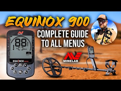 Minelab Equinox 900 Complete Guide Menus / Settings Metal Detecting