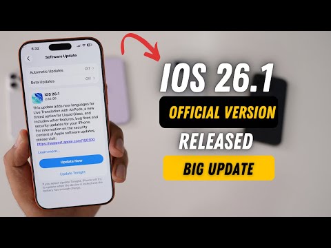 iOS 26.1 Released | Big Update | What's New?