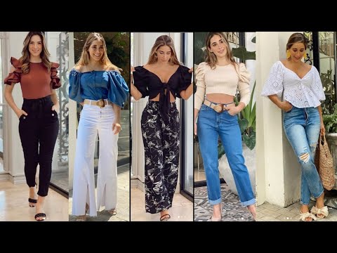 Cómo Vestir Sexy ! NO Vulgar!! Combinaciones Perfectas Y Elegantes CON Pantalones Y Blusas DE Moda