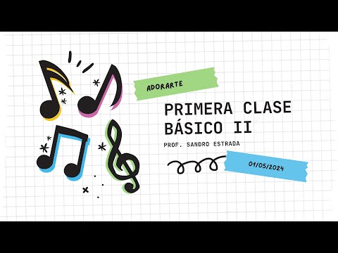 Primera clase Básico II