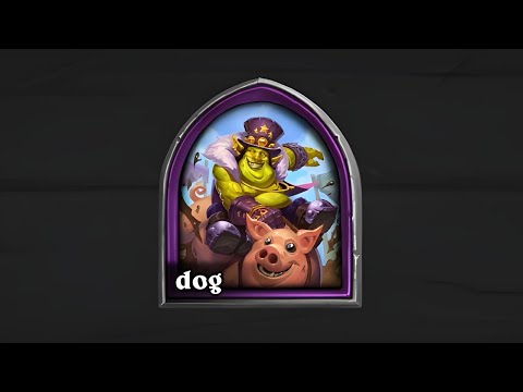 "Ooh, Free Win" - Dog At Hero Selection | Dogdog Hearthstone Battlegrounds