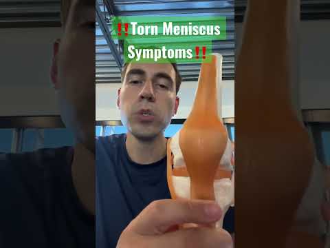 Torn meniscus symptoms 