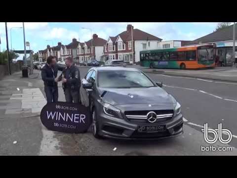 Winner! Week 19 2015 - Mercedes A45 AMG plus £10,000 cash! Win Your Dream Car!