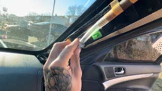 How to fix your sunroof drain on your G35/G37/Q50 THE RIGHT WAY 🏎️‼️