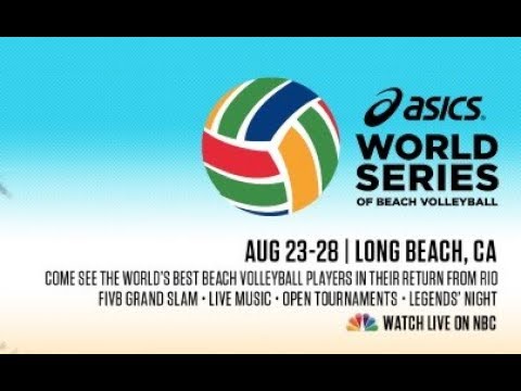 2016 ASICS WSOBV Long Beach Gavira & Herrera ESP vs  Felipe & Filho BRA