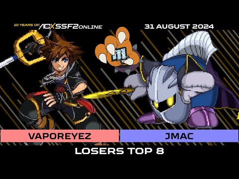 VaporeyeZ (Sora) vs Jmac (Meta Knight) - Losers Top 8 - Reign of Terror