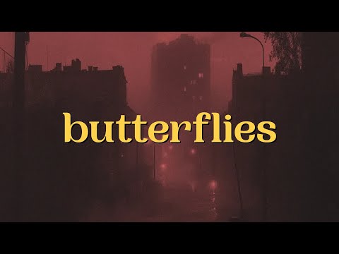 JVKE - butterflies (Lyrics) | feat. TAEHYUN of TOMORROW X TOGETHER & Kim Chaewon of LE SSERAFIM