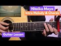 Hitaiko Maya - NJK | Guitar Lesson | Intro Melody & Chords