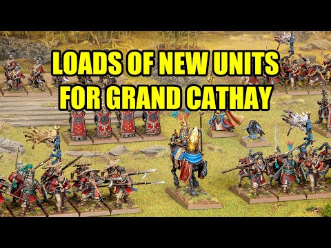 NEWS - CATHAY WAVE 2 - Ranged Units AND MORE - Warhammer The Old World