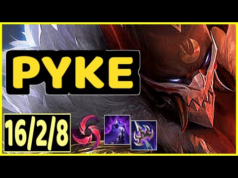 PYKE VS TARIC - 16/2/8 KDA SUPPORT GAMEPLAY MASTER I