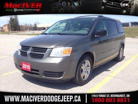 2010 Grey Dodge Grand Caravan SXT Newmarket Ontario | MacIver Dodge Jeep