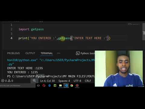 Securely Hide User Input In Python