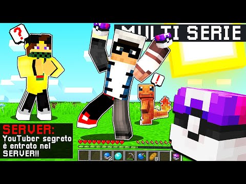 YOUTUBER SEGRETO ENTRA NEL NOSTRO MONDO! - Minecraft MULTIPIXELMON