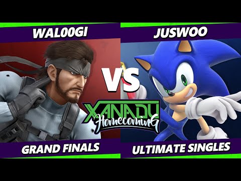 Xanadu Homecoming GRAND FINALS - Wal00gi (Snake) Vs. Juswoo [L] (Sonic) Smash Ultimate - SSBU