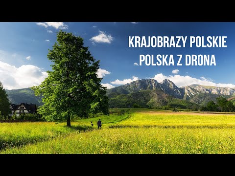 Krajobrazy polskie - Polska z drona