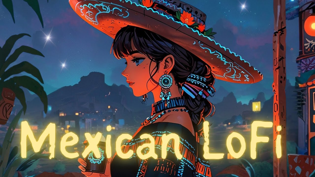 "Mexican Lofi beats- Relaxing chillhop guitar for Stress Relief"
