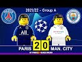 PSG vs Manchester City 2−0 • Champions League 2021/22 • All Goals Extеndеd Hіghlіghts Lego Football