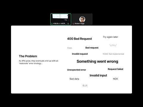 GoCracow 17: Marek Čermák, Designing Error Codes That Don’t Suck