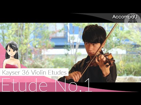 Etude No.1 | Kayser 36 Violin Etudes【Recital Version】