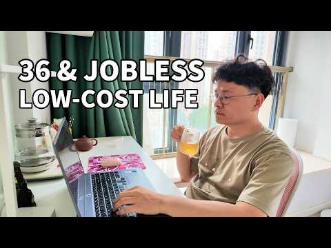 Life in China 🇨🇳 My Daily Routine with Zero Income (Unemployed & No Friends) | My Reality at 36