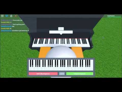 Playing Undertale Songs On Roblox Piano Kholopk - megalovania roblox keyboard notes