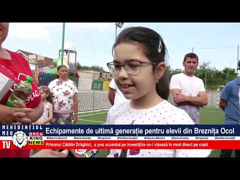 ECHIPAMENTE DE ULTIMĂ GENERAȚIE PENTRU ELEVII DIN BREZNIȚA OCOL