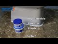 Video: Masilla blanca para sanitarios y fontanería Unecol 500g.