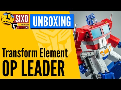 UNBOXING: Transform Element TE-01 OP Leader