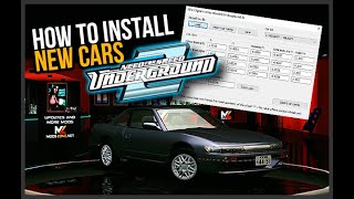 How to install new cars in Underground 2 NFS-CfgEd