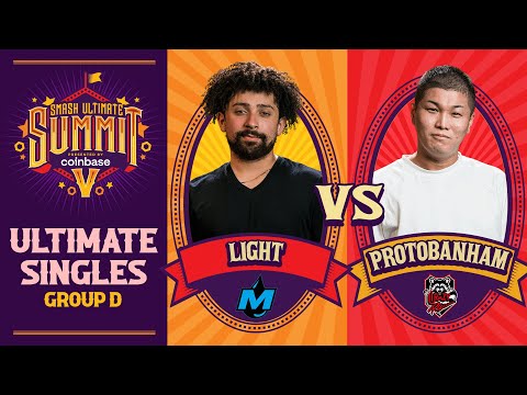 Light vs ProtoBanham - Group D Ultimate Summit 5 - SSBU Singles | Fox vs Min Min, Lucina