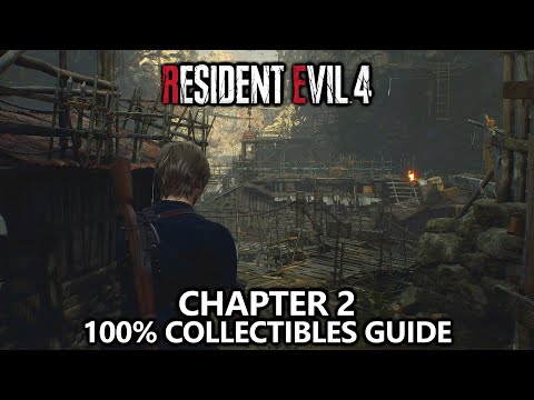 Resident Evil 4 - All Collectibles - Chapter 2 (Treasures, Castellans, Weapons, Upgrades, Recipes)