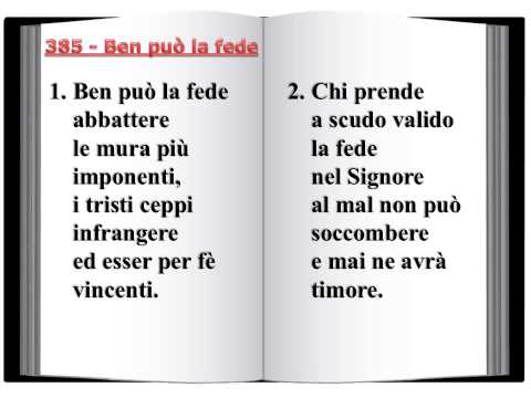 385 Ben può la fede -Innario Chiesa Cristiana Avventista del Settimo Giorno 2014