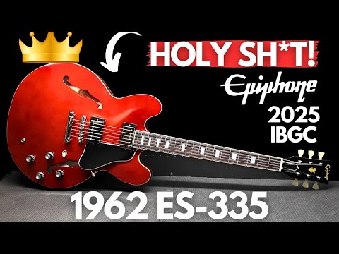 Epiphone "Inspired by Gibson Custom" '62 ES-335 2025 - Present - Sixties Cherry image 16