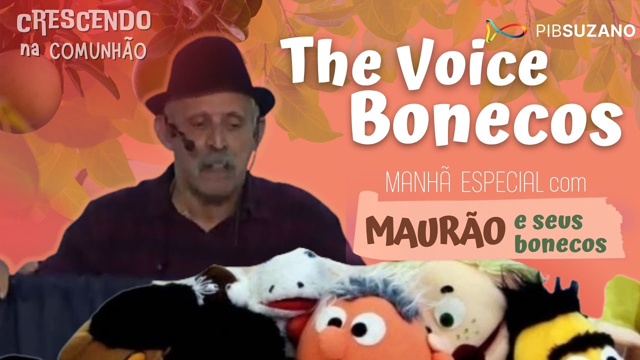 Manhã Especial com Maurão e seus Bobecos - The Voice Bonecos