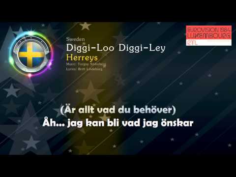 [1984] Herreys - "Diggi-Loo Diggi-Ley" (Sweden)