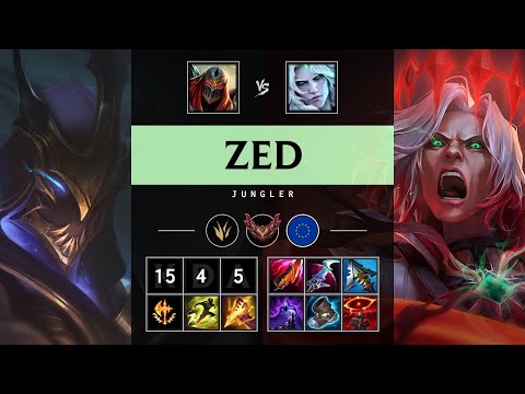 Zed Jungle vs Viego - EUW Grandmaster Patch 25.09