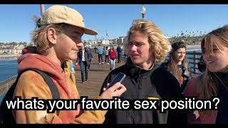 mo interviews people on the pier!